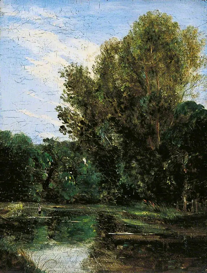 ハムステッドの池の一角、ロンドン - ジョン・コンスタブル

Source:
Un coin des étangs de Hampstead, Londres - John Constable