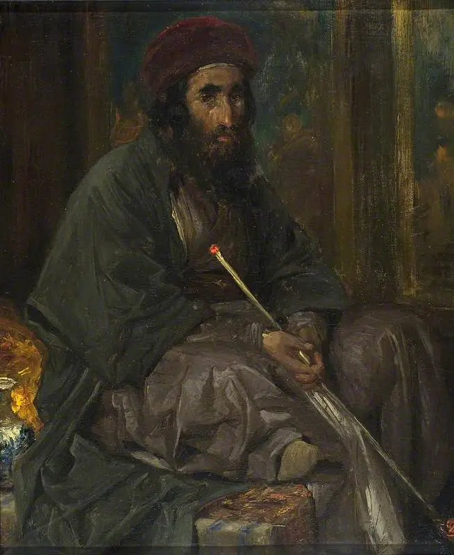ペルシャの行商人 - フレデリック・レイトン

Source:
Un colporteur persan - Frederic Leighton