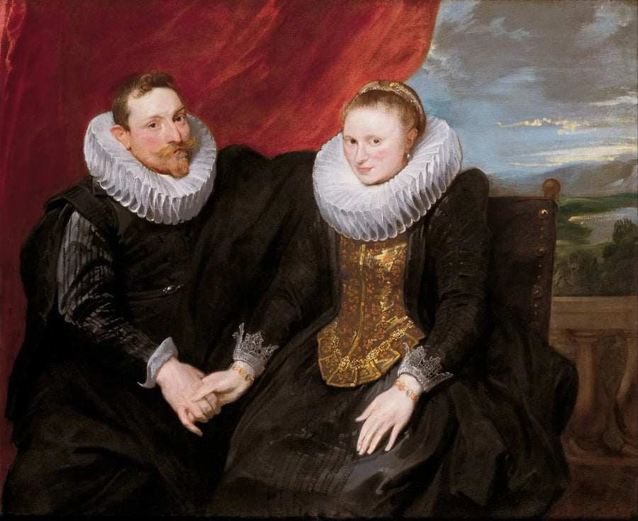結婚したカップル - アントワーヌ・ヴァン・ダイク

Source:
Un couple marié - Antoine van Dyck