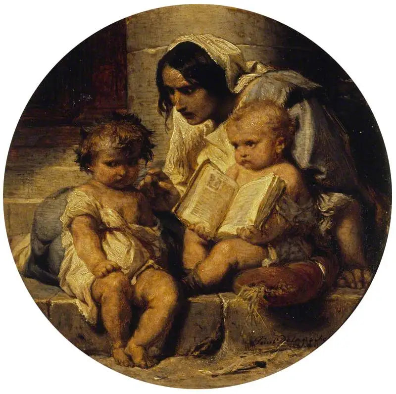 読むことを学ぶ子供 - ポール・ドラロッシュ

Source:
Un enfant qui apprend à lire - Paul Delaroche