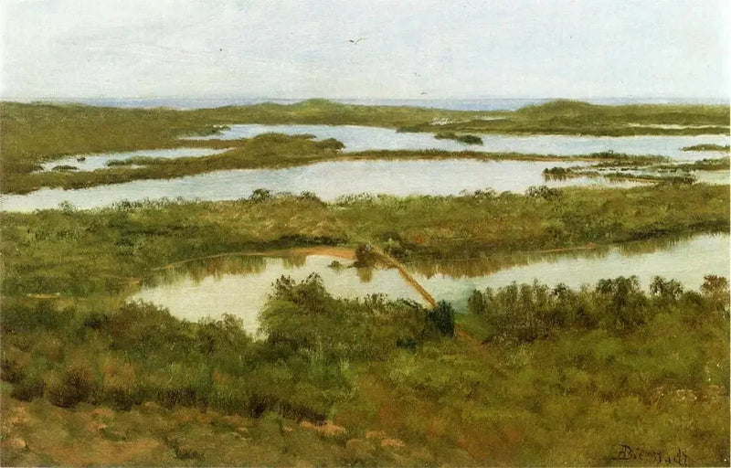 川の河口 - アルバート・ビアシュタット

Source:
Un estuaire de rivière - Albert Bierstadt