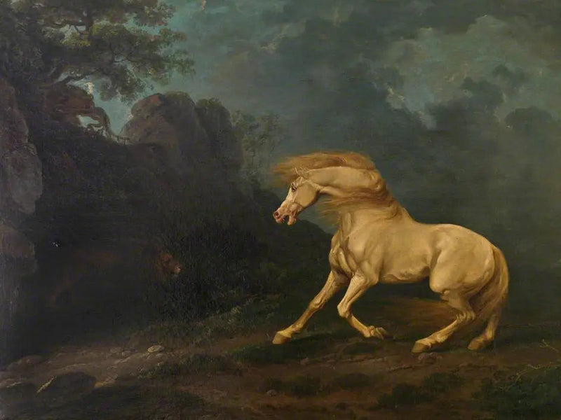 ライオンに驚いた馬 - ジョージ・スタブズ

Source:
Un étalon surpris par un lion - George Stubbs