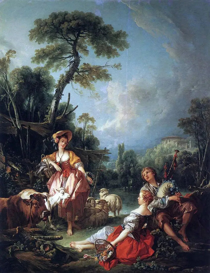 牧歌的な夏 - フランソワ・ブーシェ

Source:
Un Été pastoral - François Boucher