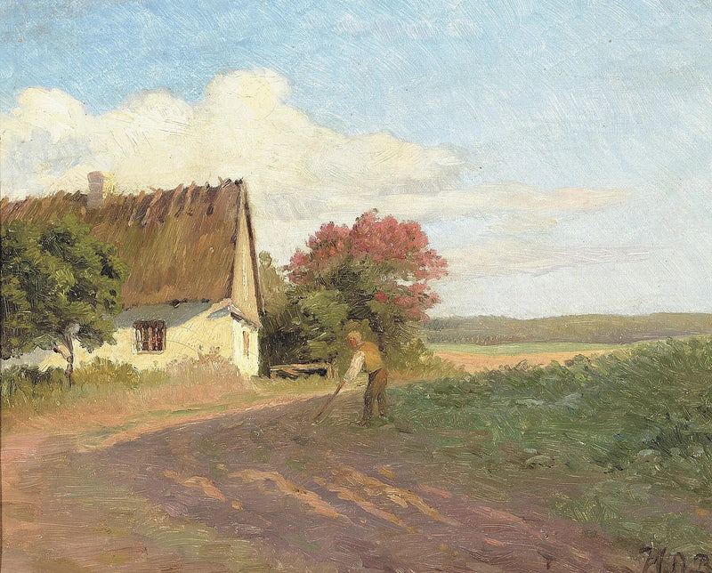 夏の日に畑で働く農夫 - H. A. Brendekilde

Source:
Un fermier travaillant dans un champ un jour d'été. - H. A. Brendekilde