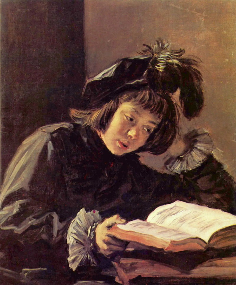 読書する少年、おそらくニコラス・ハルス - フランス・ハルス

Source:
Un garçon lisant, peut-être Nicolaes Hals - Frans Hals