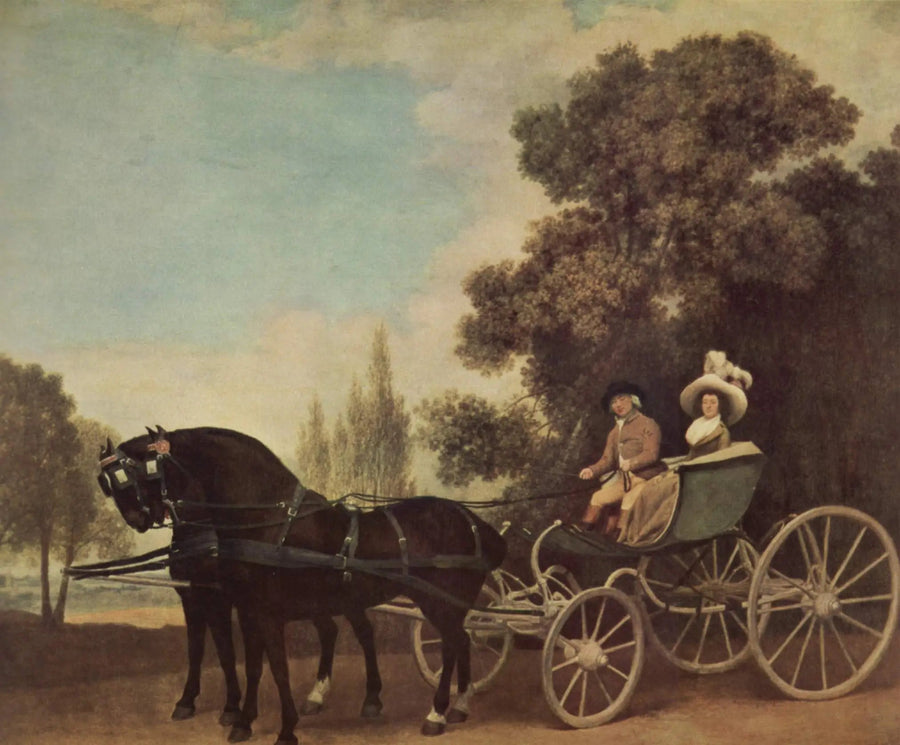 ジョージ・スタッブスによる紳士が女性を乗せたファエトンを運転している

Source:
Un gentleman conduisant une dame dans une phaéton - George Stubbs