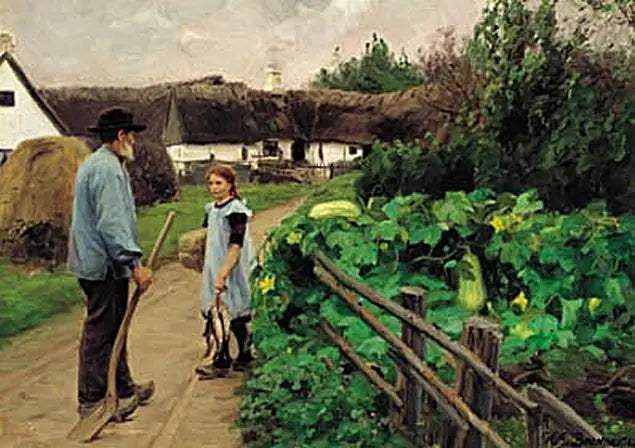 オイル絵画のレプリカ - アルファレプリカション

Source:
Un homme et une fille discutent sur une route. - H. A. Brendekilde