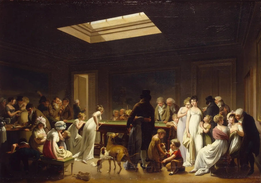 ビリヤードセット - ルイ＝レオポルド・ボイリー

Source:
Un jeu de billard - Louis-Léopold Boilly