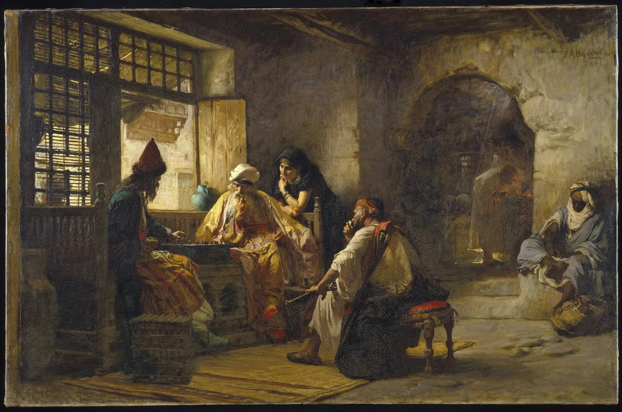面白いゲーム - フレデリック・アーサー・ブリッグマン

Source:
Un jeu intéressant - Frederick Arthur Bridgman