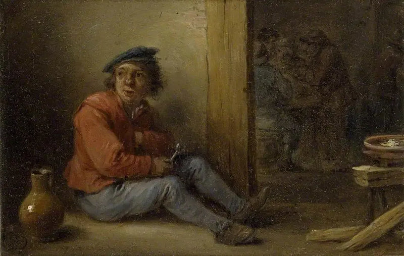 若い農民が室内に座っている - デイヴィッド・テニエール・ル・ジュヌ

Source:
Un jeune paysan assis dans un intérieur - David Teniers le Jeune