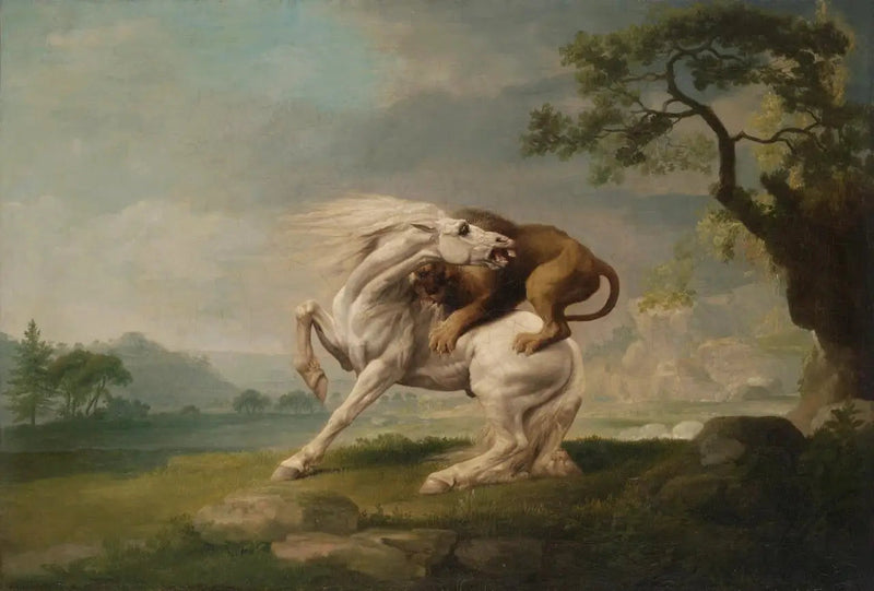ライオンが馬に襲いかかる - ジョージ・スタブズ

Source:
Un lion attaquant un cheval - George Stubbs
