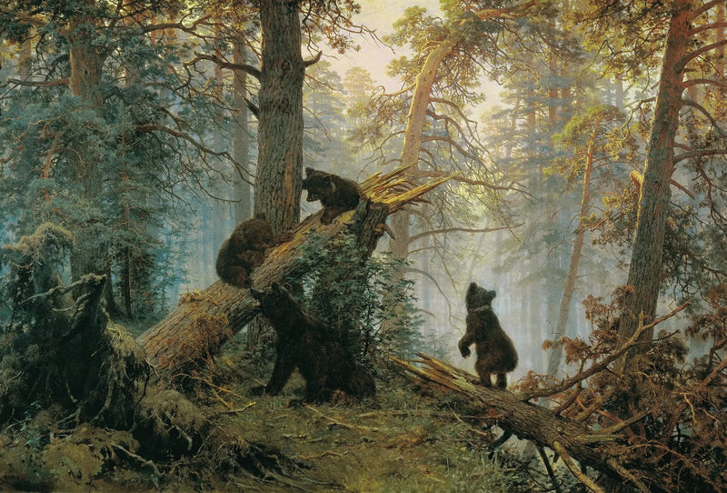 松林の朝 - イワン・チチキン

Source:
Un matin dans une forêt de pins - Ivan Chichkine