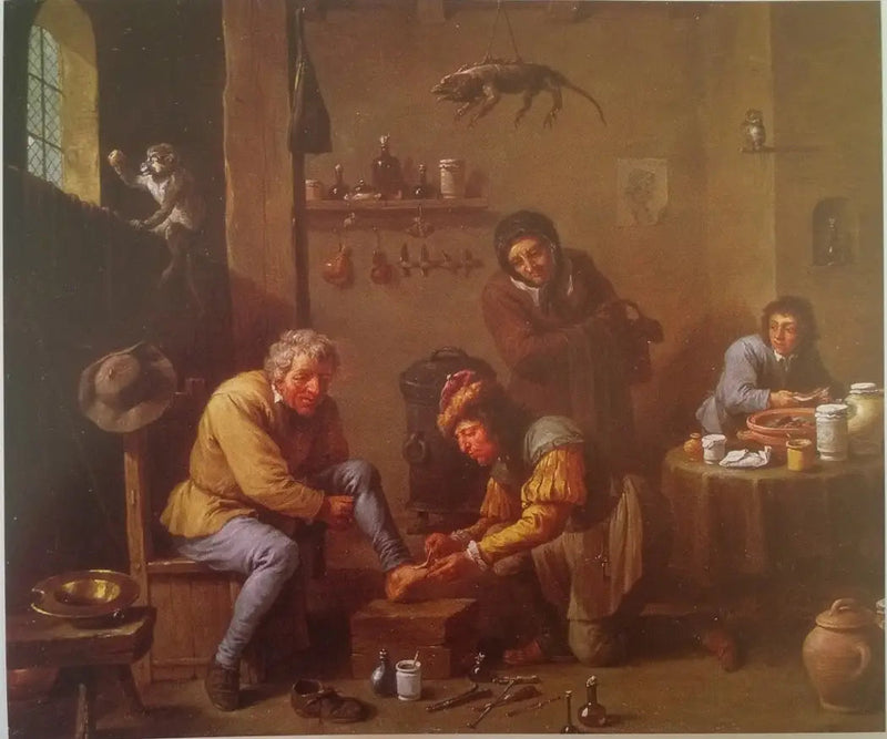 村の医者 - デイヴィッド・テニエール・ル・ジュヌ

Source:
Un médecin de village - David Teniers le Jeune