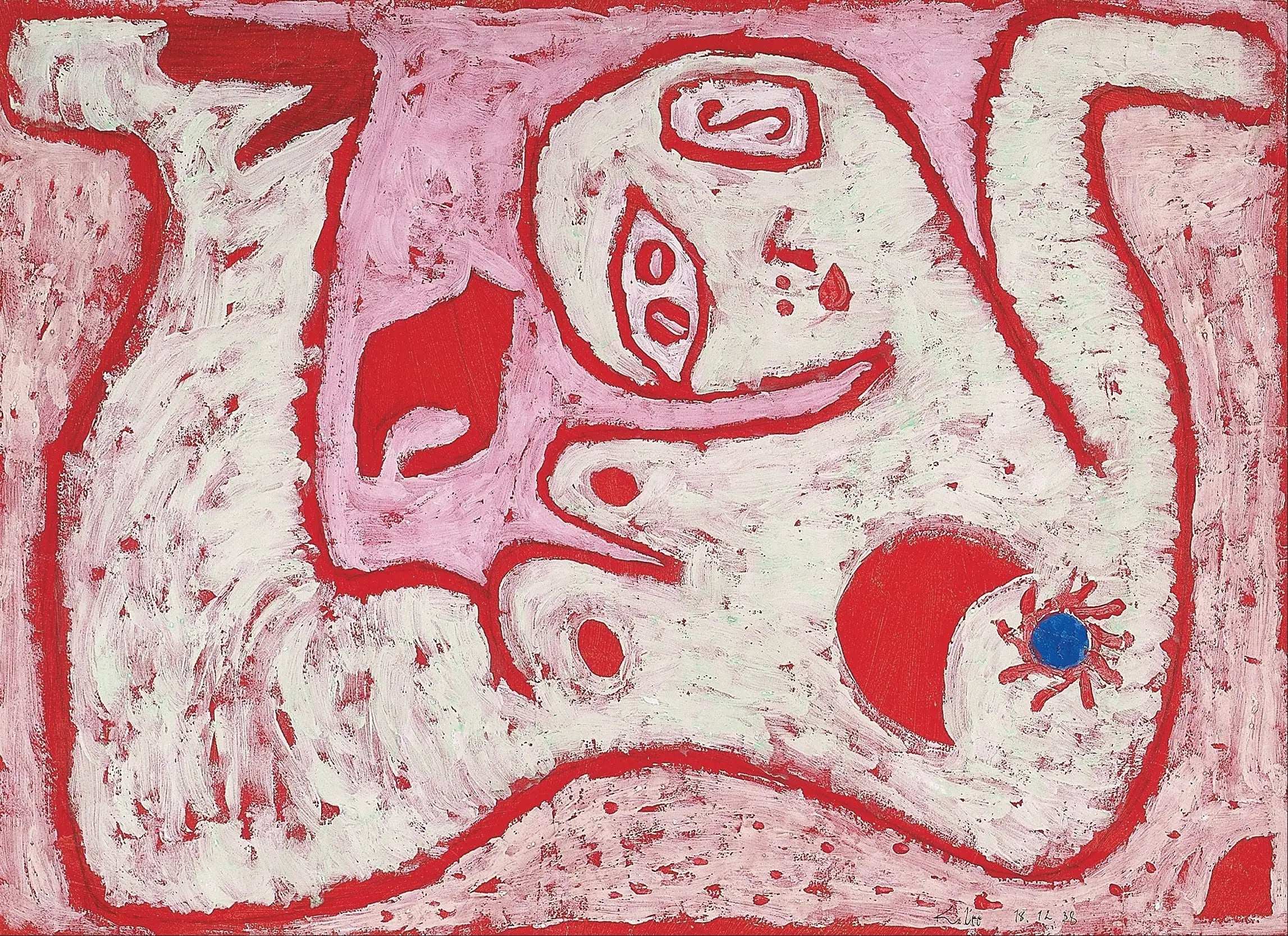 un message pour Dieu - Paul Klee image 1 copie de tableau peinte à la main