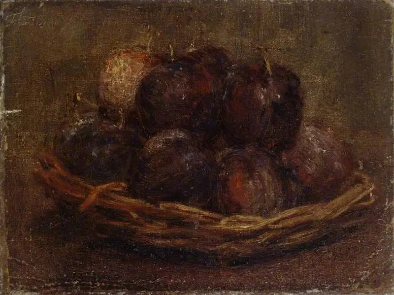 プラムのバスケット - アンリ・ファンタン＝ラトゥール

Source:
Un panier de prunes - Henri Fantin-Latour