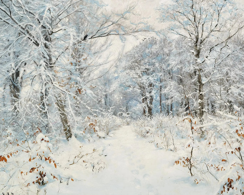 冬の森の風景 - H. A. Brendekilde

Source:
Un paysage de forêt d'hiver. - H. A. Brendekilde