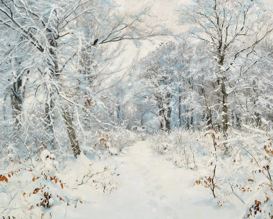 冬の森の風景 - H. A. Brendekilde

Source:
Un paysage de forêt d'hiver. - H. A. Brendekilde