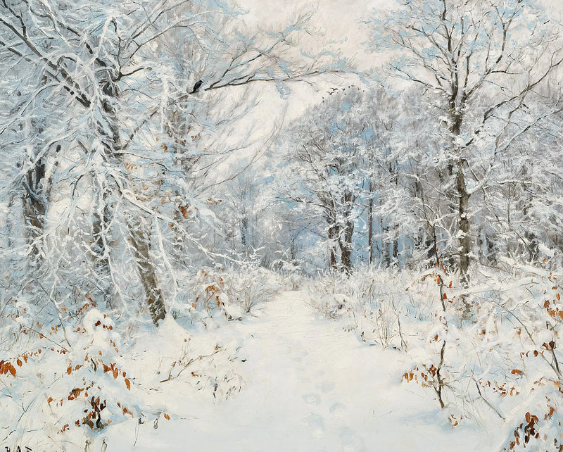 冬の森の風景 - H. A. Brendekilde

Source:
Un paysage de forêt d'hiver. - H. A. Brendekilde