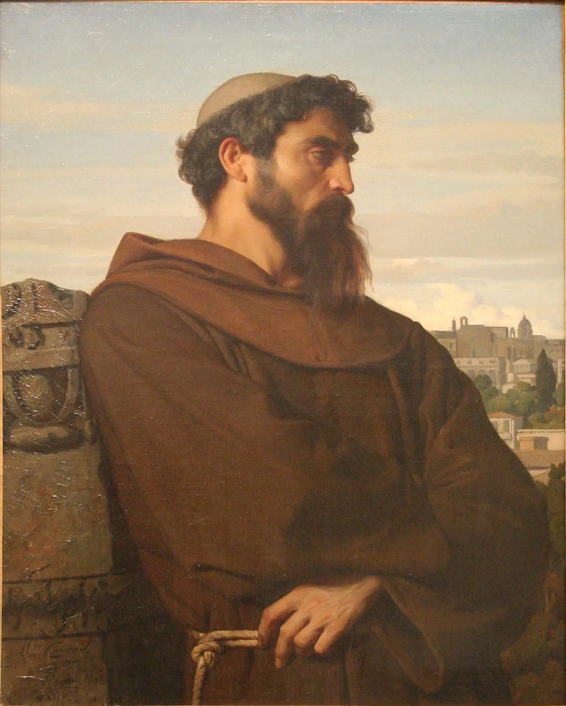 思想家、若いローマの修道士 - アレクサンドル・カバネル

Source:
Un penseur, jeune moine romain - Alexandre Cabanel