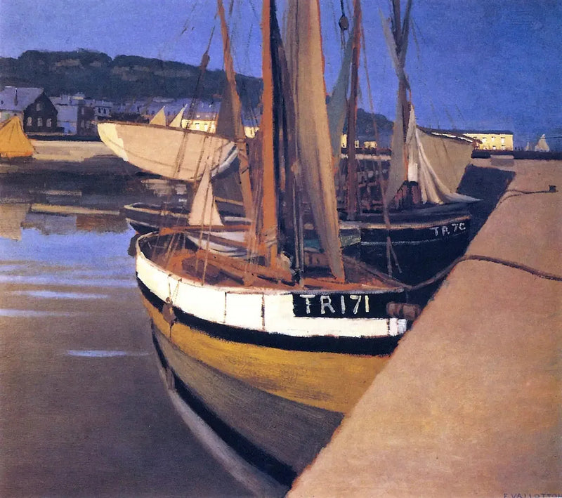 港 - フェリックス・ヴァロトン

Source:
Un port - Félix Vallotton