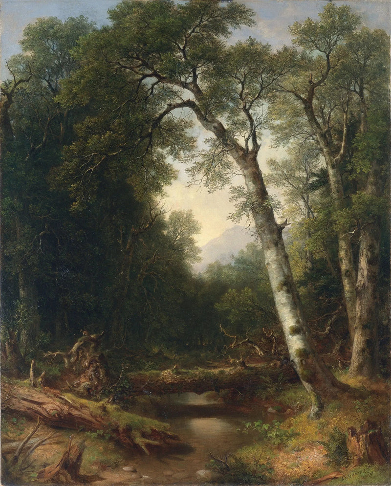 森の中の小川 - アッシャー・ブラウン・デュランド

Source:
Un ruisseau dans les bois - Asher Brown Durand