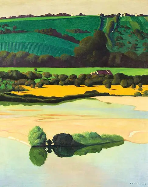 ロワール川のある夜 - フェリックス・ヴァロトン

Source:
Un soir sur la Loire - Félix Vallotton