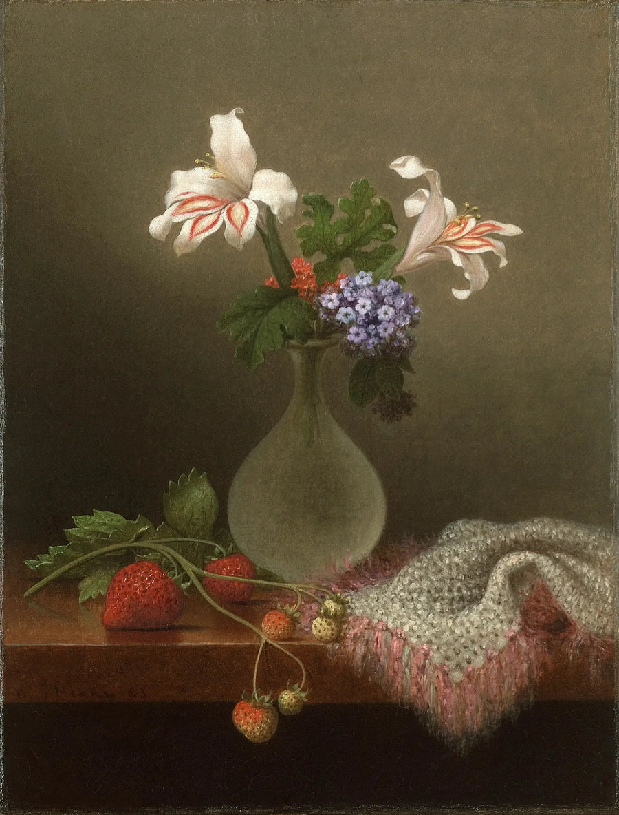 小麦とヒヤシンスのユリの花瓶 - マーティン・ジョンソン・ヒード

Source:
Un vase de lys des blés et d'héliotrope - Martin Johnson Heade