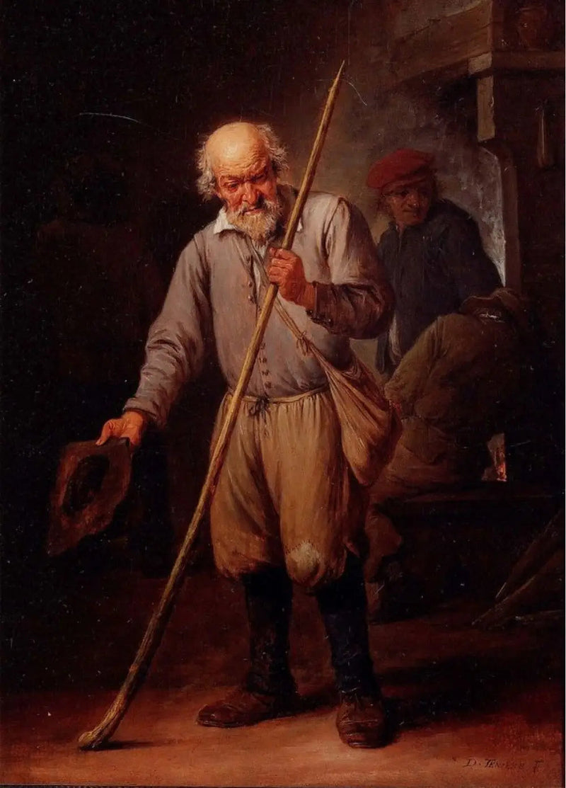 老紳士と杖 - デイヴィッド・テニエール・ル・ジュヌ

Source:
Un vieil homme avec une canne - David Teniers le Jeune