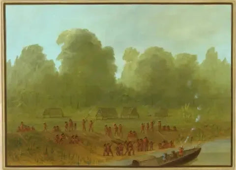 メイヤルナの村 - ジョージ・キャトリン

Source:
Un village de Mayoruna - George Catlin