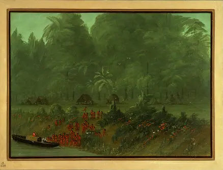 ユアハ村 - ジョージ・キャトリン

Source:
Un village Yahua - George Catlin