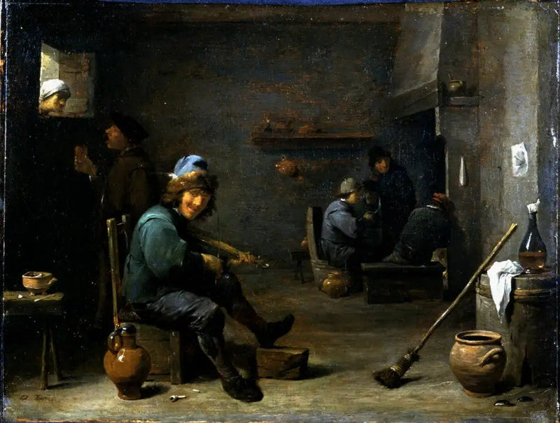 酒場のバイオリニスト - デイヴィッド・テニエール・ル・ジュヌ

Source:
Un violoniste dans une taverne - David Teniers le Jeune