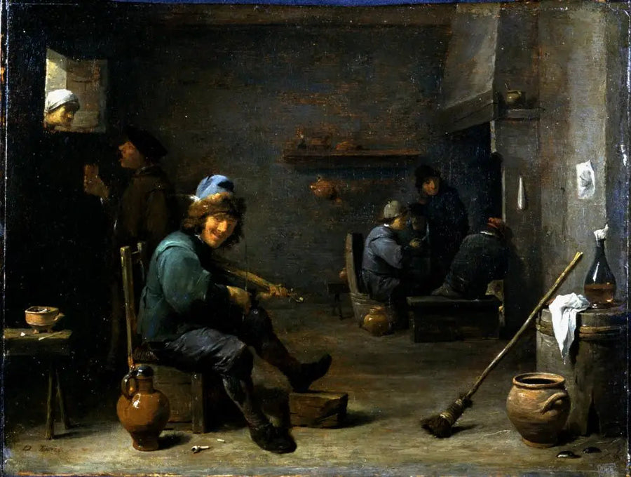 酒場のバイオリニスト - デイヴィッド・テニエール・ル・ジュヌ

Source:
Un violoniste dans une taverne - David Teniers le Jeune