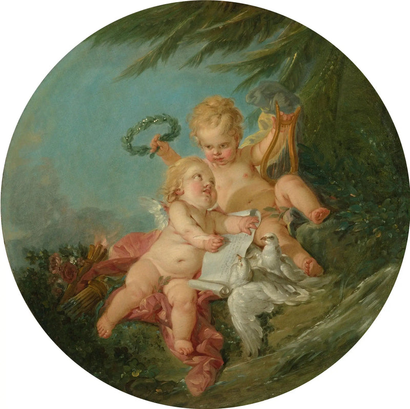 詩の寓意 - フランソワ・ブーシェ

Source:
Une allégorie de la poésie - François Boucher