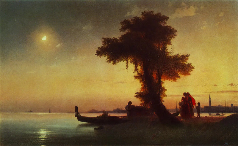 ヴェネツィア近くの湾 - イワン・アイヴァゾフスキー

Source:
Une baie près de Venise - Ivan Aïvazovski