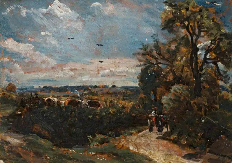 フラットフォードの路地にある荷車 - ジョン・コンスタブル

Source:
Une charrette sur une ruelle à Flatford - John Constable