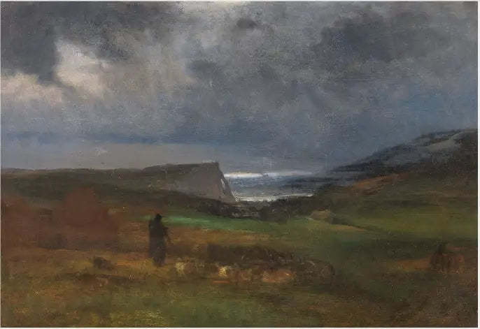 夕暮れの海岸線 - ジョージ・イネス

Source:
Une côte, le soir - George Inness