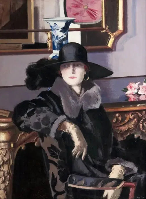 黒衣の女性 - フランシス・カデール

Source:
Une dame en noir - Francis Cadell