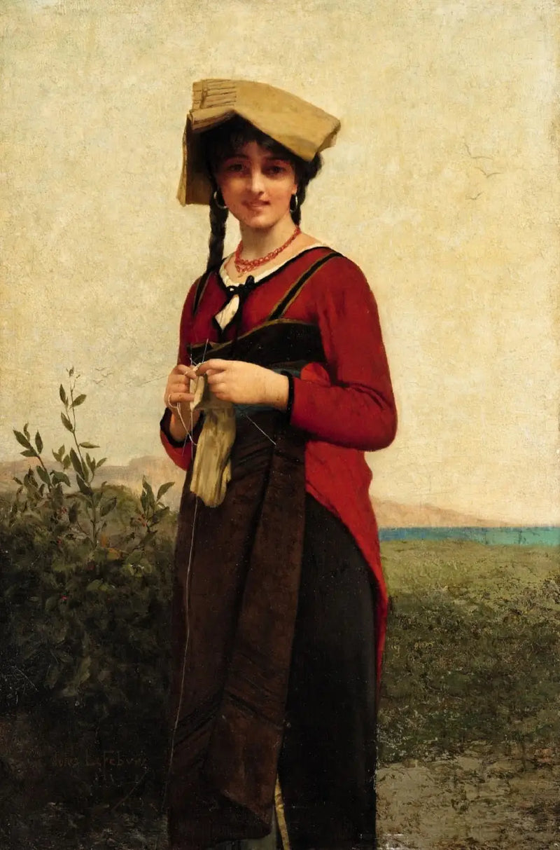 イタリア人女性が編み物をしている - ジュール・ルフェーブル

Source:
Une dame italienne en train de tricoter - Jules Lefebvre