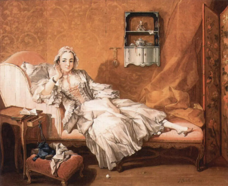 休息のベッドに横たわる女性 - フランソワ・ブーシェ

Source:
Une dame sur son lit de repos - François Boucher