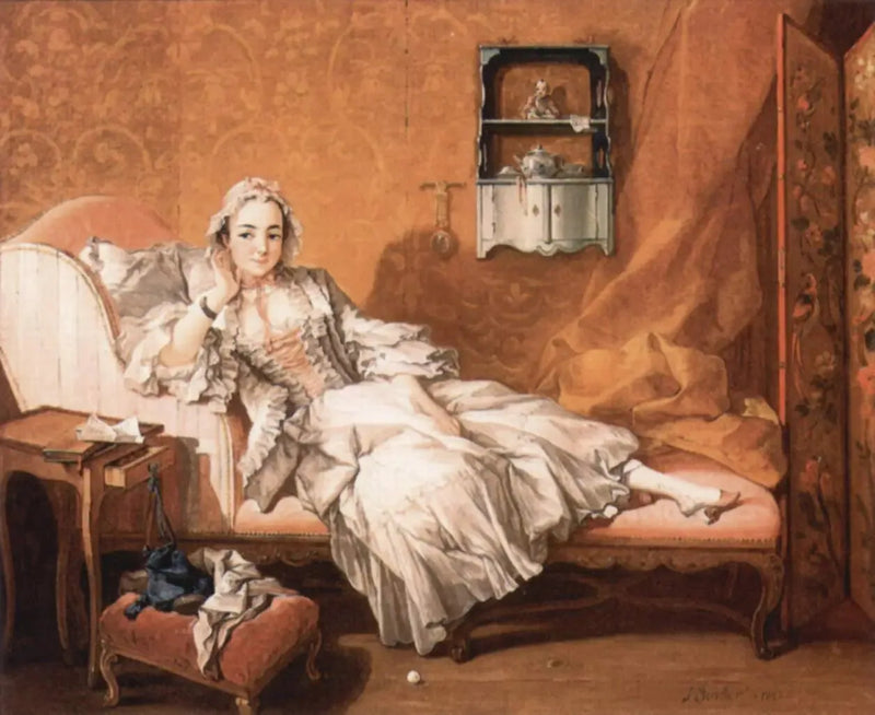 休息のベッドに横たわる女性 - フランソワ・ブーシェ

Source:
Une dame sur son lit de repos - François Boucher