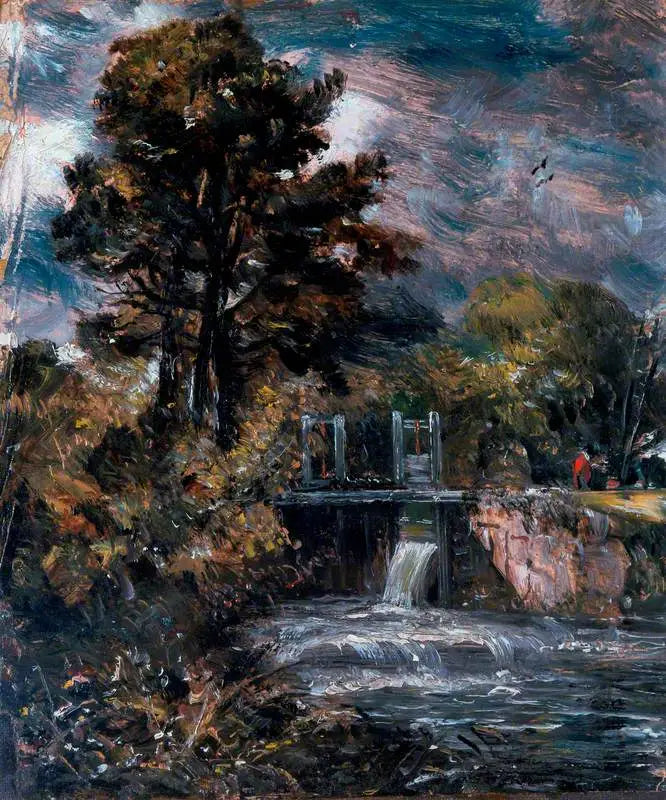 エクルーズ（おそらくスタウア川） - ジョン・コンスタブル

Source:
Une écluse (peut-être sur la Stour) - John Constable