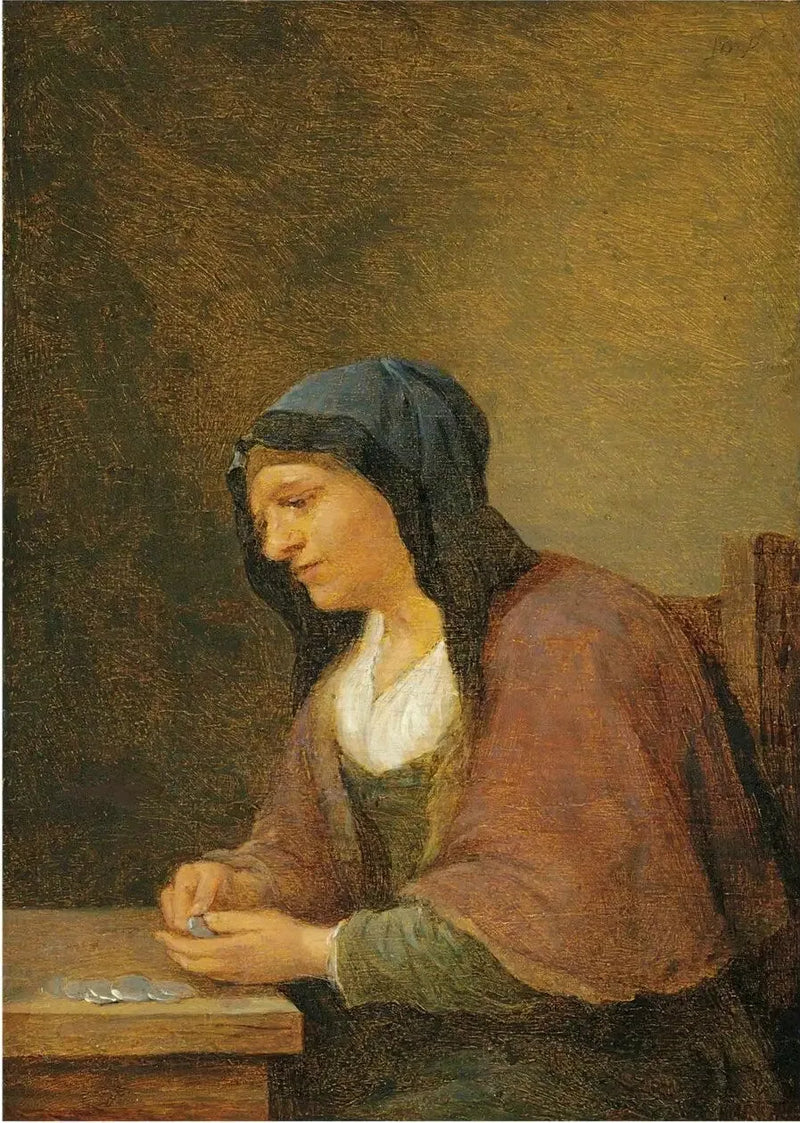 お金を数える女性 - デイヴィッド・テニエール・ル・ジュヌ

Source:
Une femme comptant de l'argent - David Teniers le Jeune
