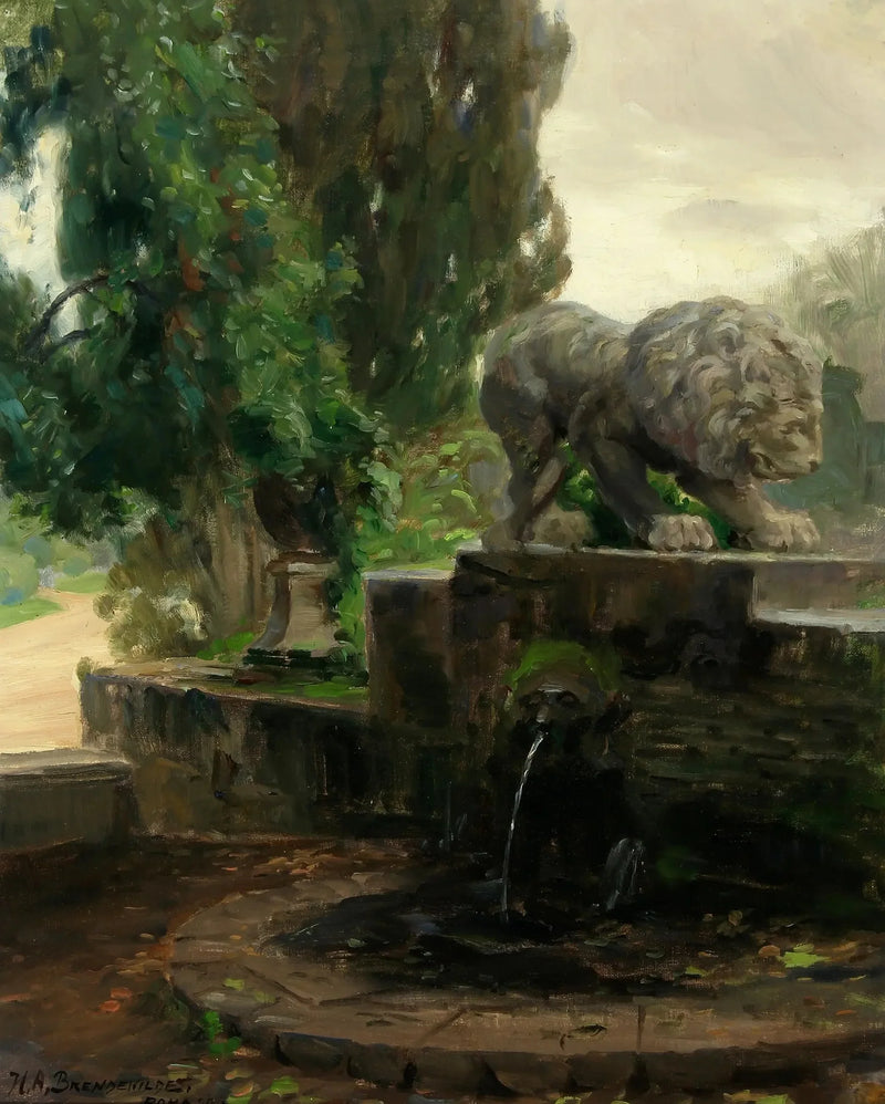ローマの噴水 - H. A. Brendekilde

Source:
Une fontaine à Rome - H. A. Brendekilde