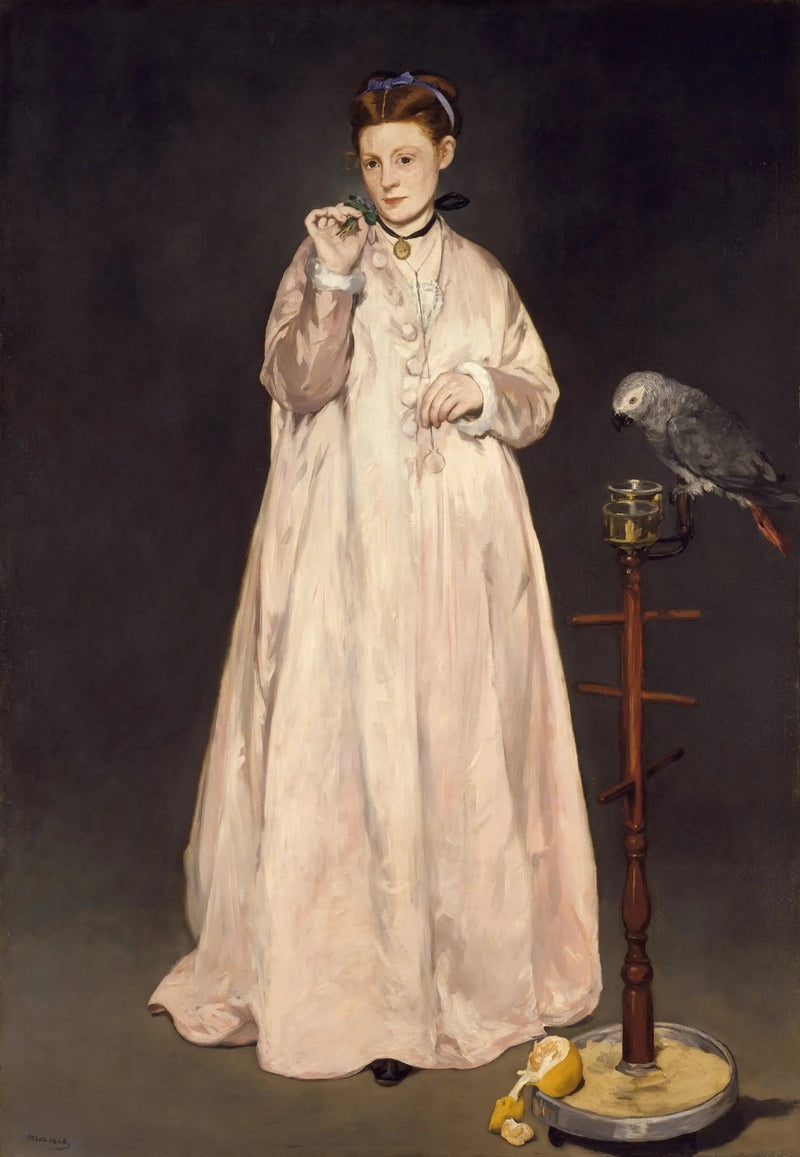 1866年の若い女性 - エドゥアール・マネ