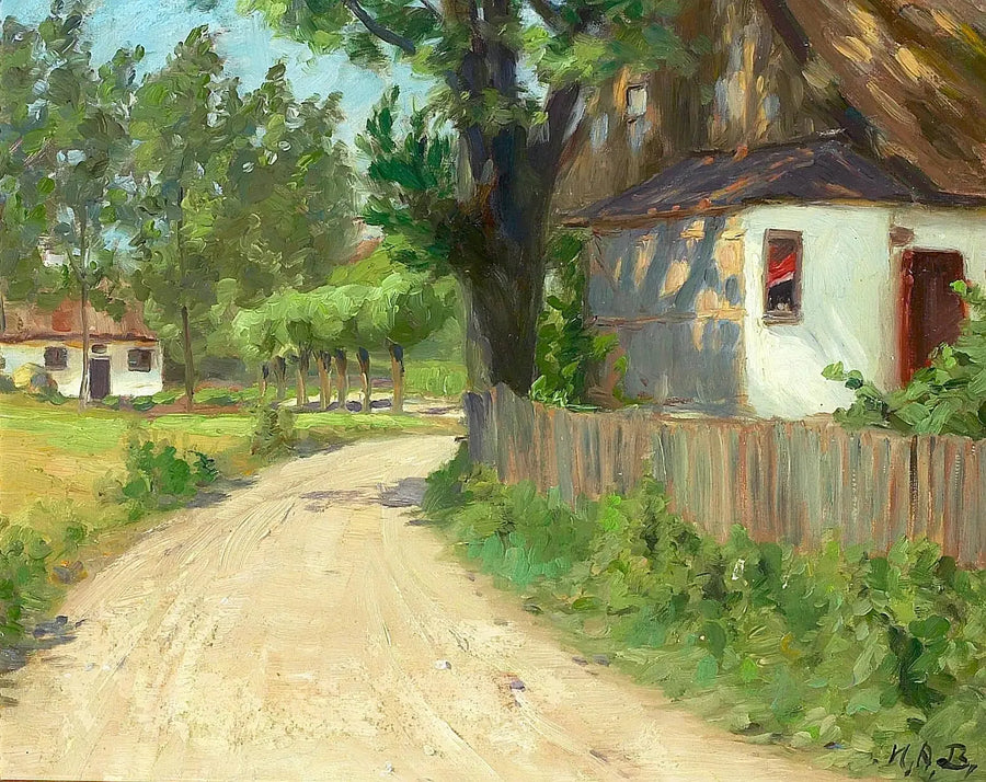フィオニアの村での夏の日 - H. A. Brendekilde

Source:
Une journée d'été dans un village de Fionie. - H. A. Brendekilde