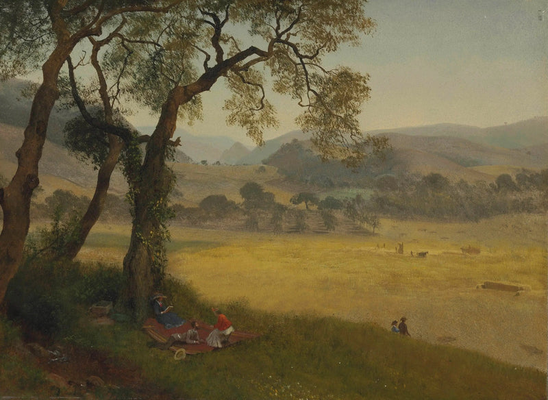オークランド近くの黄金の夏の日 - アルバート・ビアスタット

Source:
Une journée d'été dorée près d'Oakland - Albert Bierstadt