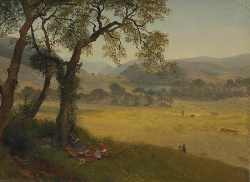 オークランド近くの黄金の夏の日 - アルバート・ビアスタット

Source:
Une journée d'été dorée près d'Oakland - Albert Bierstadt