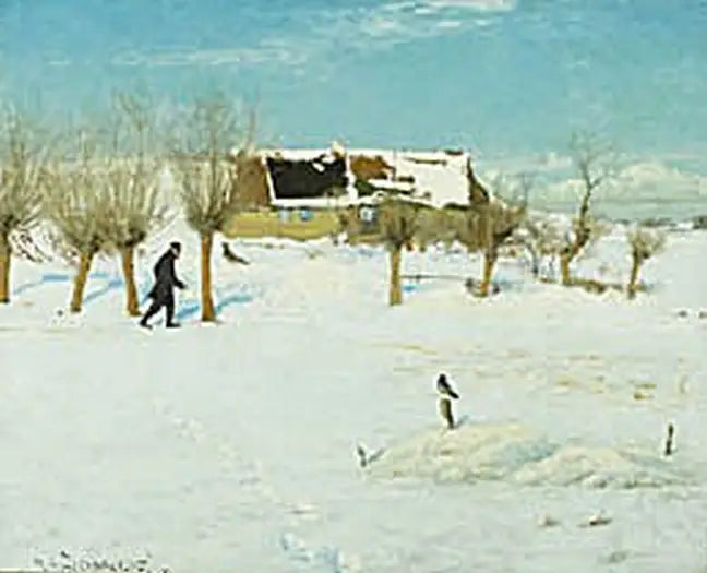 冬の田舎の日々 - H. A. Brendekilde

Source:
Une journée d'hiver à la campagne. - H. A. Brendekilde