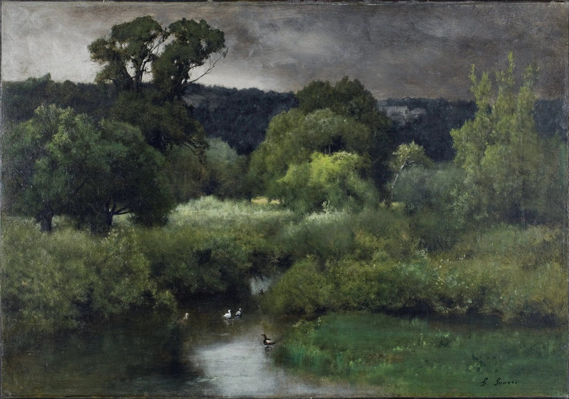 グレーで暗い一日 - ジョージ・イネス

Source:
Une journée grise et sombre - George Inness