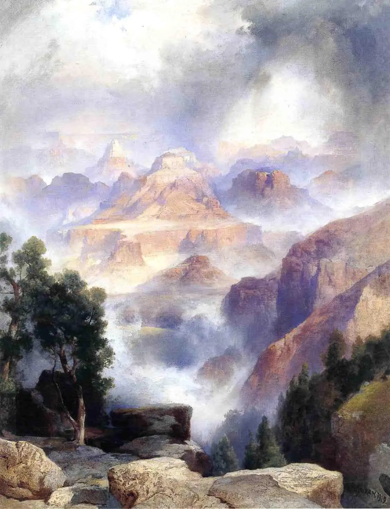 雨の日、グランドキャニオン - トーマス・モラン

Source:
Une journée pluvieuse, Grand Canyon - Thomas Moran